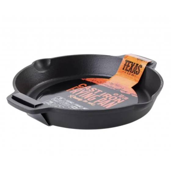 Żeliwna patelnia z uszkami 30 cm Texas Club
